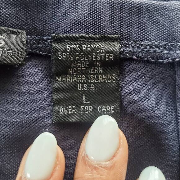 Express Women's Lightweight Blue Straight Maxi Skirt L - Picture 6 of 6